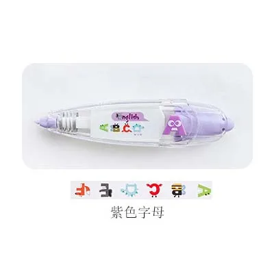 1 Hethrone Kawaii животные пресс тип коррекции ленты дневник в стиле Скрапбукинг Стикеры для альбомов офисная декоративная лента письменный корректор - Цвет: 1