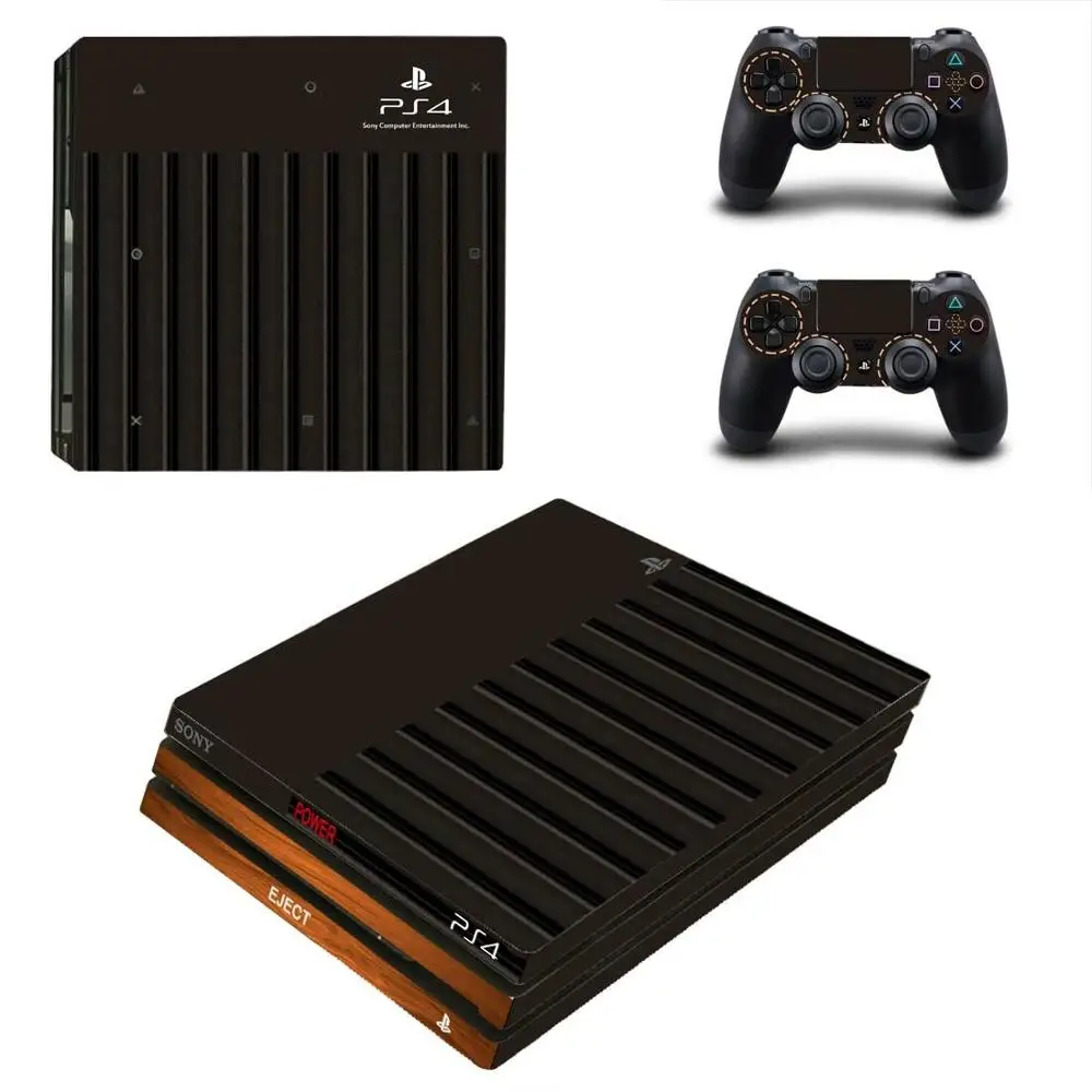 PS1 стиль PS4 Pro наклейка s Play station 4 кожа Наклейка Обложка для playstation 4 PS4 Pro консоль и контроллер Кожа винил