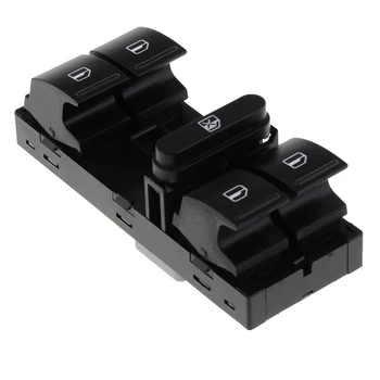 

4 Buttons Electric Driver Side Window Panel Switch Control Replacement 1Z0959858B for Skoda
