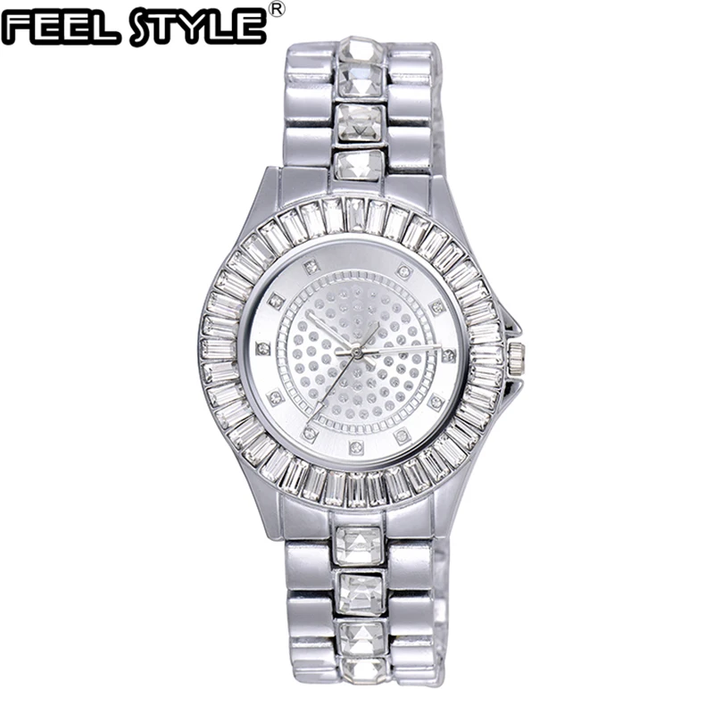 Часы Iced Out роскошные мужские кварцевые наручные часы с микрозакрепкой CZ сплав для