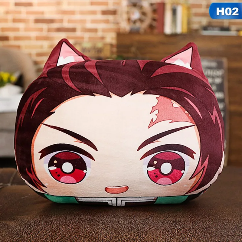 Аниме демон убийца Kimetsu No Yaiba Kamado Nezuko Косплей Кукла Подушка игрушка подарок домашний декоративный - Цвет: H02