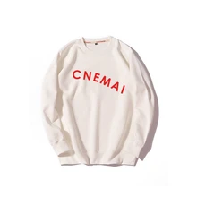 

cnemai Men round neck sports sweater Women sweatshirts hoodless male long sleeved female top 2021 High quality designer brand