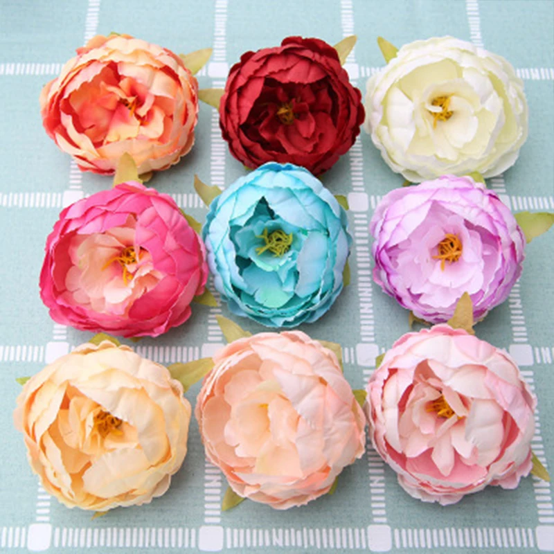 20/100 Artificial Flowers Silk Peonies Bulk Wholesale Peony Artificial