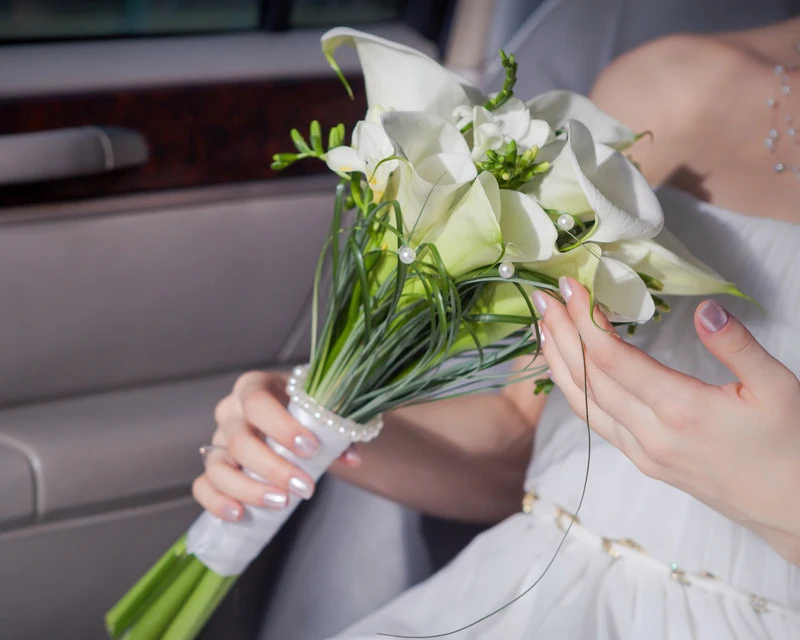 JAROWN PU 인공 꽃 칼라 릴리 무리 가짜 꽃 웨딩 부케 DIY 테이블 홈 웨딩 장식 녹색 식물 Tuin Decoratie (15)