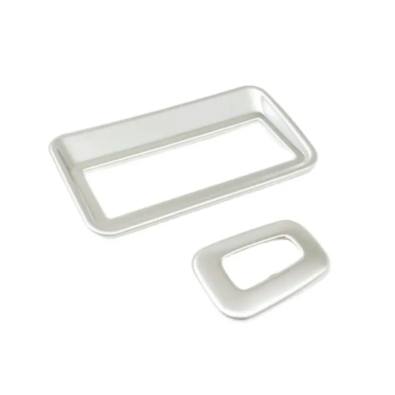 

ABS Matte For Land Rover Range Rover Sport 2012+ Car Central Control Panel Frame Cover Trim Car Styling Interior Accessory 2 Pcs