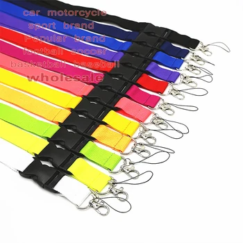 

Free shipping 1000pcs Car motorcycle sports popular brand lanyard for mobile phone key chain ID card support mixed wholesale
