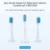 100% Xiaomi Mijia Электрическая Головка зубной щетки 1 ШТ и 3ШТ для T300 и T500 Smart Acoustic Clean Toothbrush Heads 3D Brush Head Combines