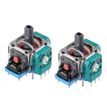 

2Pcs Analog Stick Joystick Replacement Repair Parts for PS4 Xbox One Controller