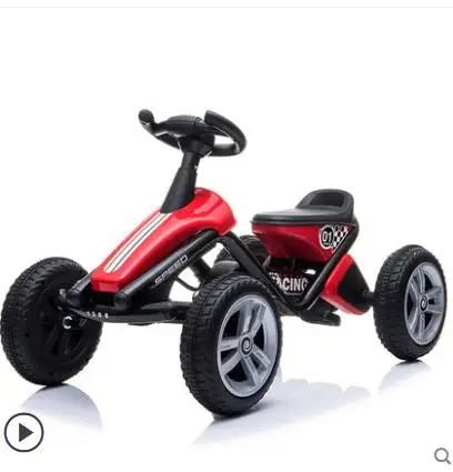 

Children's karting four-wheeled pedal bicycle men and women baby 1-3 years old sports puzzle fitness toy stroller