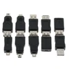 Adaptateur convertisseur OTG 5 broches F/M, Micro prise USB mâle à femelle, pour tablette, téléphone portable, ordinateur portable, 10 pièces ► Photo 3/5