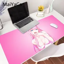 MaiYaCa-alfombrilla para ratón de dos Darling in the FranXX, tapete XXL para ordenador portátil, escritorio, pc, lol/world of warcraft