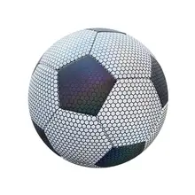 

Reflective Football - Glowing Reflective Soccer Ball Luminous Football Size 4 5 Glow In The Dark For Night Training