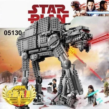 

05130 10908 Star Wars Series First Order Heavy Assault Walker Building Block Bricks Compatible Lepining 75189 Starwars Toys
