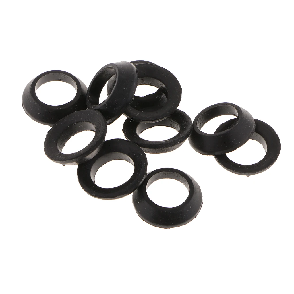 10pcs Rubber Adapter Rings Winding Check for DIY Fishing Rod Building Repair DIY Fishing Rod Component