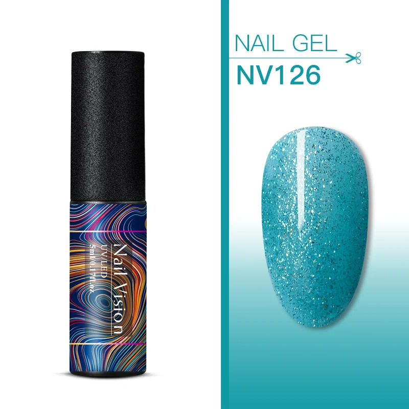 Nail Vision 5 мл Гель-лак для ногтей набор 176 цветов для маникюра гибридный Цвет ногтей Полупостоянный УФ-гель для ногтей гель лак - Цвет: EES06721