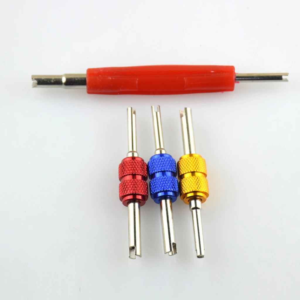 

4x Tyre Tire Valve Core Remover Repair Removal Tool Key Car Truck Motorcycle