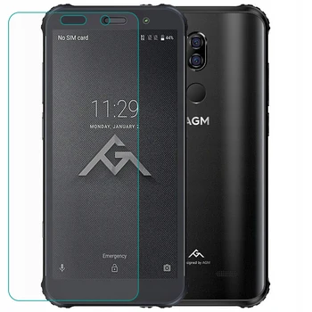 Перейти на Алиэкспресс и купить Закаленное стекло для AGM X3 стекло продукт 9H защитная пленка Взрывозащищенная прозрачная защитная пленка для телефона