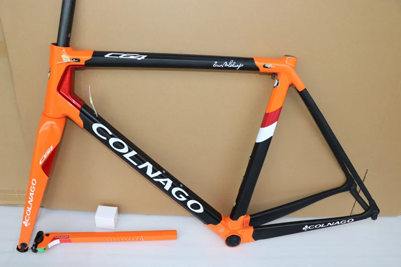 Colnago C64 T1100 UD шоссейный углеродный руль рама велосипеда frameset C6413 дорожный велосипед рама+ вилка+ подседельный штырь+ гарнитура
