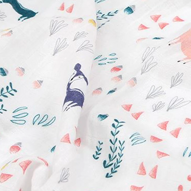 multicolor fawn Детское мягкое Марлевое полотенце, одеяло, детское дышащее мягкое банное полотенце, Товары для малышей, детское банное полотенце - Цвет: multicolor fawn