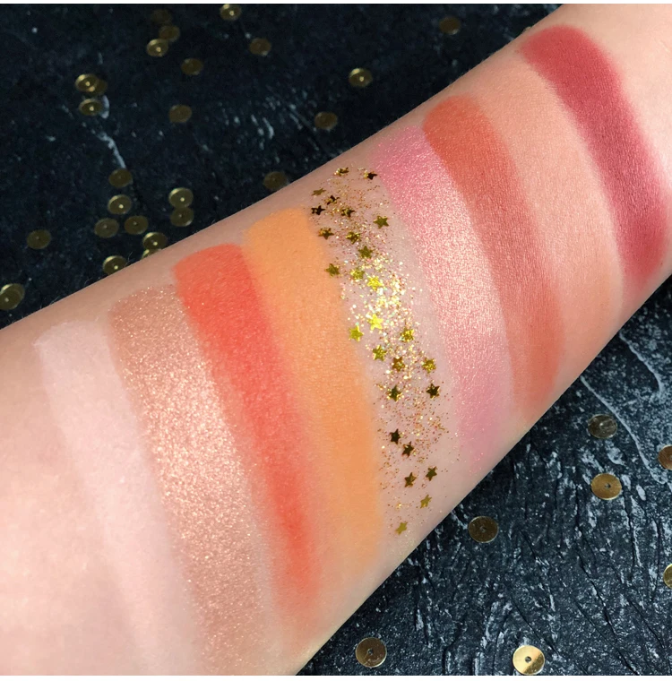 9 Цвет DuoChrome светодиодный палитра блестящих теней металлический блестящий голографический с украшением в виде кристаллов тени для век Палитра пигментный макияж палитра