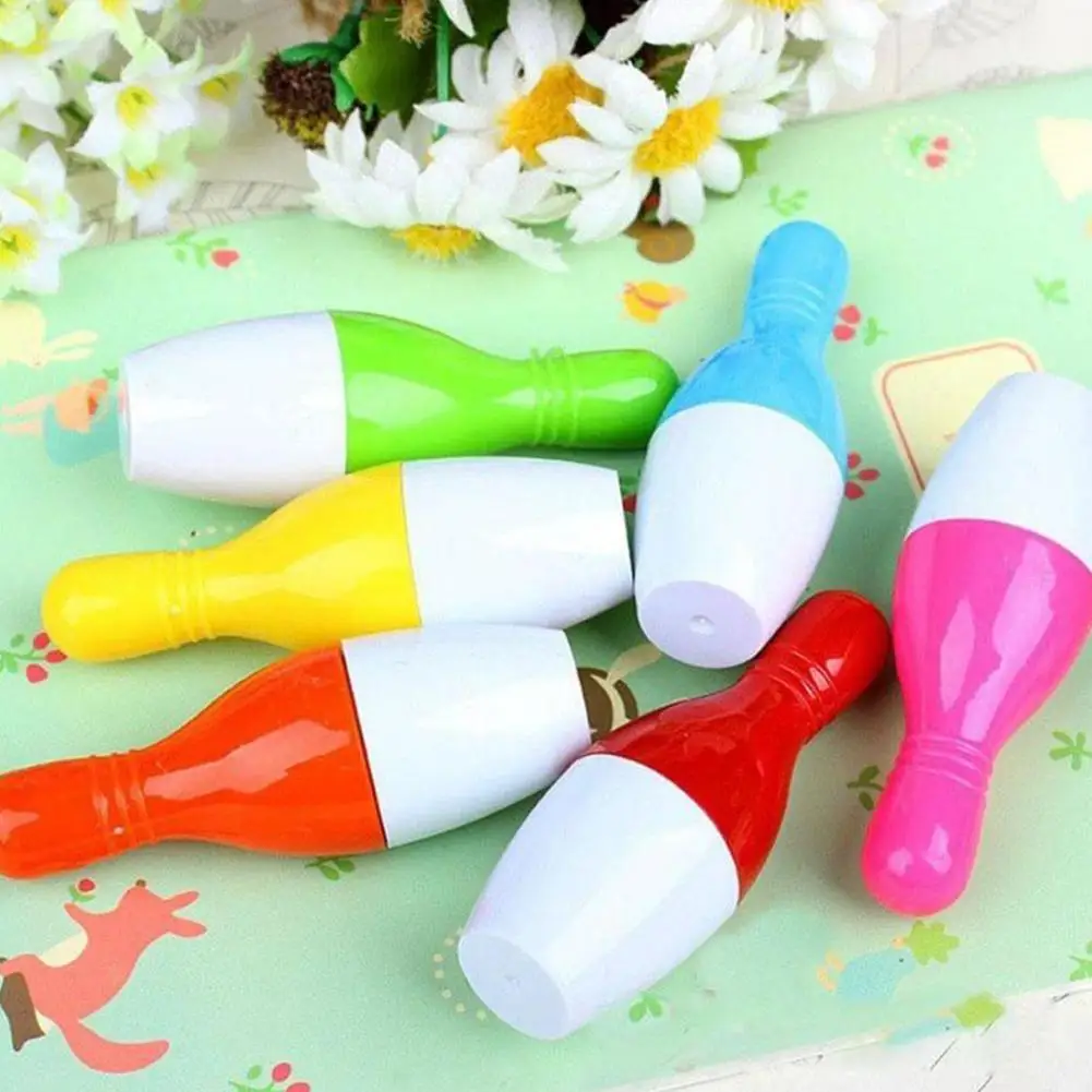 

10 Pcs Lovely Simulation Fun Bowling Telescopic Ballpoint Pen Factory Direct Selling Korean Creative Stationery