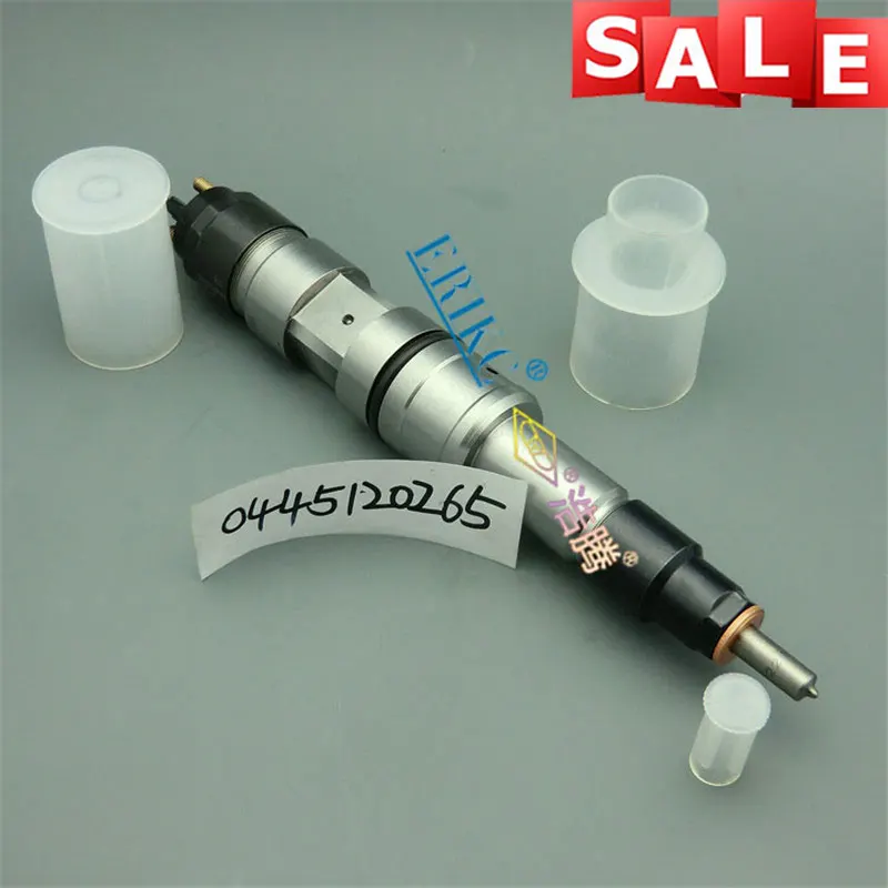 ERIKC 0 445 120 265 Авто топливный инжектор в сборе 0445120265 коллектора системы впрыска топлива впрыска дизельного топлива 0445 120 265 для WEICHAI 612630090028