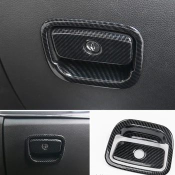 

ABS Chrome Car copilot glove Box handle bowl Cover Trim For Jeep Grand Cherokee Car Accessories Styling 2014 2015 2016 2017
