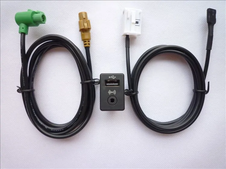 Cable de interruptor USB AUX, compatible con RCD510, RNS510, versión USB  para Passat B6, B7, CC, Golf Mk6, 3CD, 035, 249 _ - AliExpress Mobile