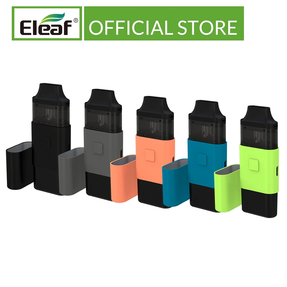 Eleaf-kit de cigarrillos electrónicos originales, 15W, tanque de 2ml, 650mAh, funda de doble uso, ID, 1,2 ohm