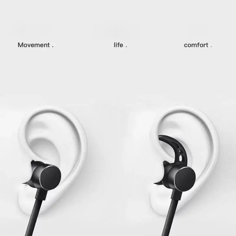 Водонепроницаемый магнитный спортивный bluetooth-наушник с шейным ободком, микрофон для спортзала, наушники-вкладыши для бега, магнитный спортивный с беспроводной системой K0V1