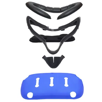 

5pcs Elastic Replacement Parts Facial Interface Bracket Protective Professional Nose Pad VR Lens Cover Set For Oculus Quest