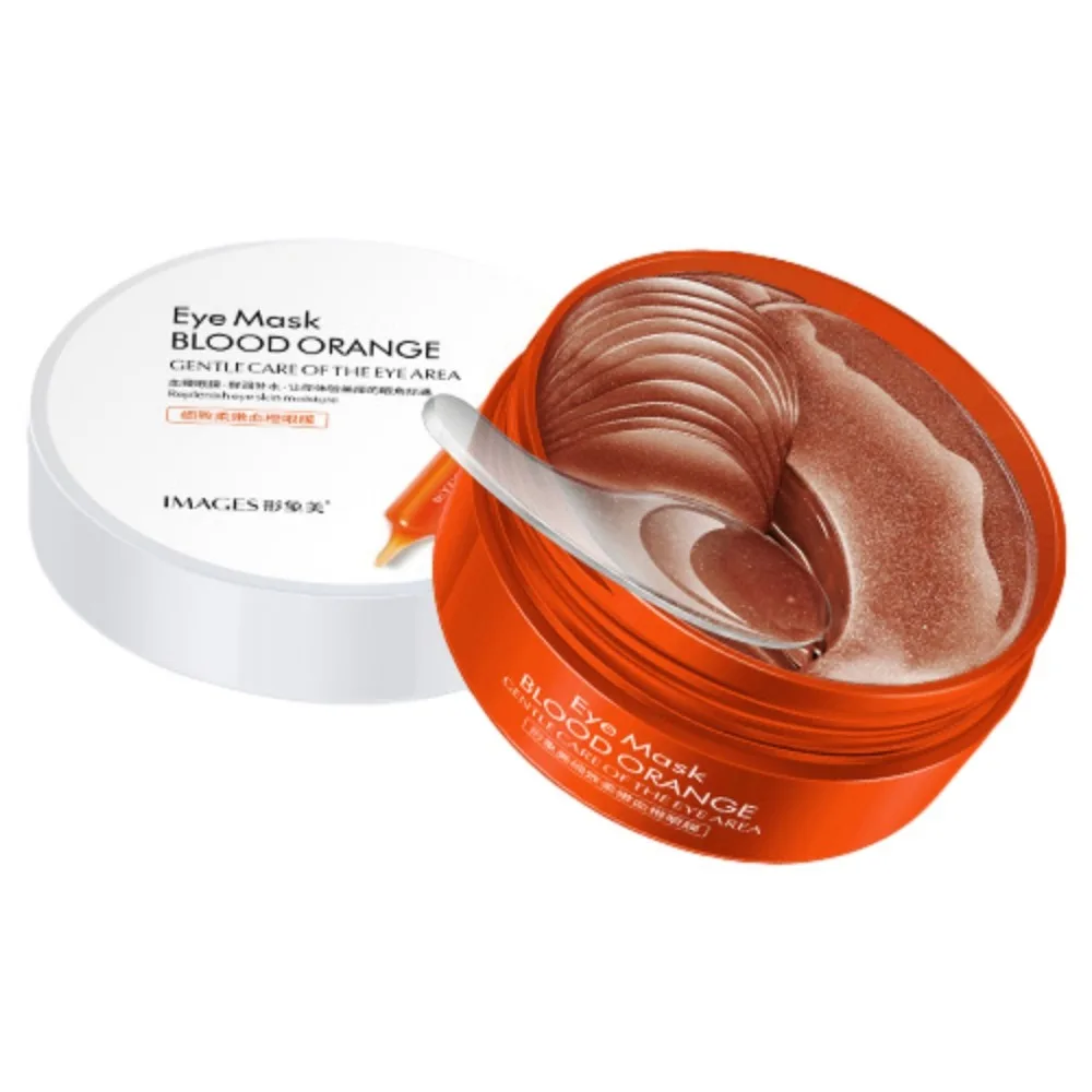 80g Blood Orange Eye Mask Firming Skin Remove Dark Circles Dark Circle Sleep Mask Moisturizing Eye Patches for Eyes Mask