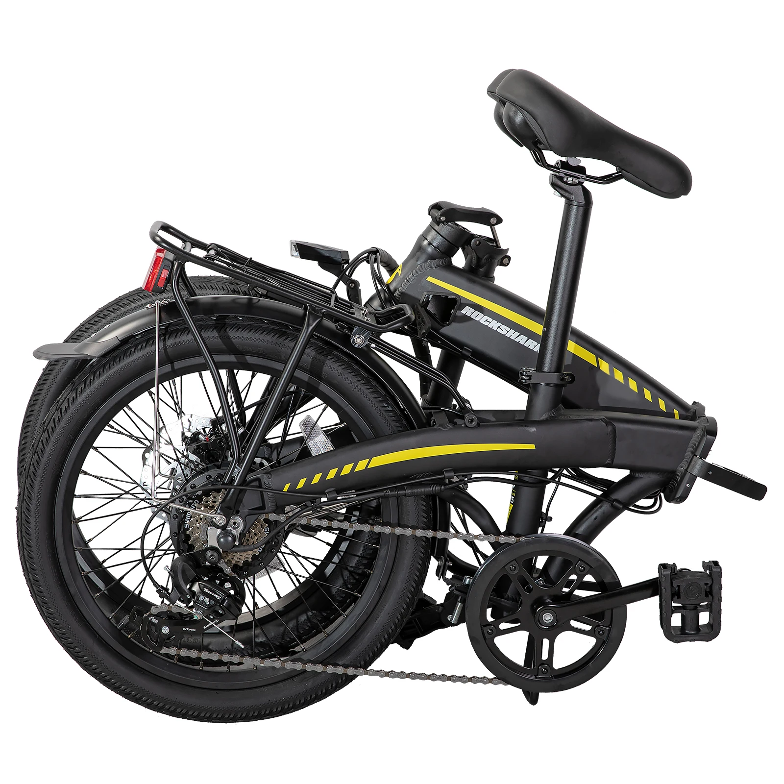 ハイランド-折りたたみ式電動自転車,20インチ,7スピード,36V/250W