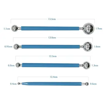 

40pcs/set Mandala Dotting Tools Set for DIY Painting Rock Stone Stencils Brush M0XB