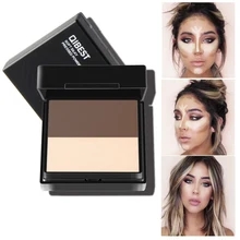 6 цветов Макияж для лица матовый прессованный порошок водонепроницаемый отбеливание ярче порошок контроль масла контур основа лица макияж
