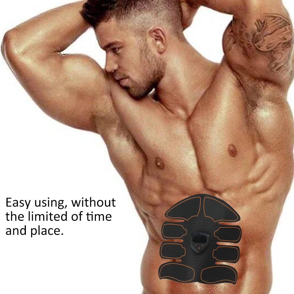 USB Rechargeable Smart Fitness Electric Arm Muscle Stimulator ABS EMS Trainer Weight Loss Body Slimming Massager Gym Equipment USB Rechargeable Smart Fitness Electric Arm Muscle Stimulator ABS EMS Trainer Weight Loss Body Slimming Massager Gym Equipment