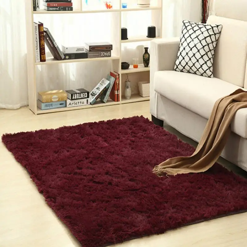 Room Bedroom Floor Carpet Mat Soft Anti-Skid Rectangle Area Rug 120x80CM Size Absorbent Soft Mat Bathroom Bedroom Floor