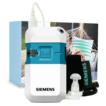 

100% guarantee Siemens Portable Audiphones Mini Hearing Aids Adjustable Tone hearing aid Small In The Ear Pocket Best Amplifier