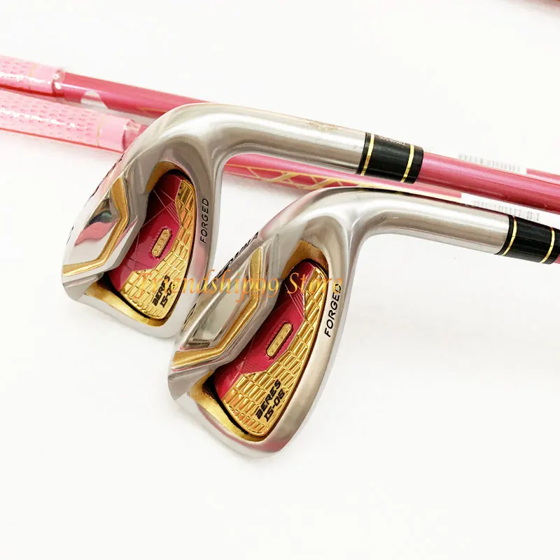 Новые женские клюшки для гольфа Honma s-06 4 звезды клюшки для гольфа 5-11.A.S клюшки для клюшек графитовый Вал L flex головной убор