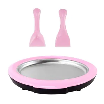 

Fried Yogurt Machine Summer Household Preparing Ice Cream Rolls Ice Cream Maker DIY Ice Teppanyaki Plate Ice Carpet Sheet