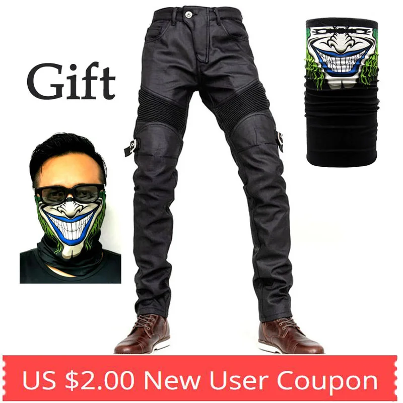 

Motorcycle pants 2019 Waterproof coating Waterproof pants Jeans The Standard Version Car Ride Trousers pant motorcycles men