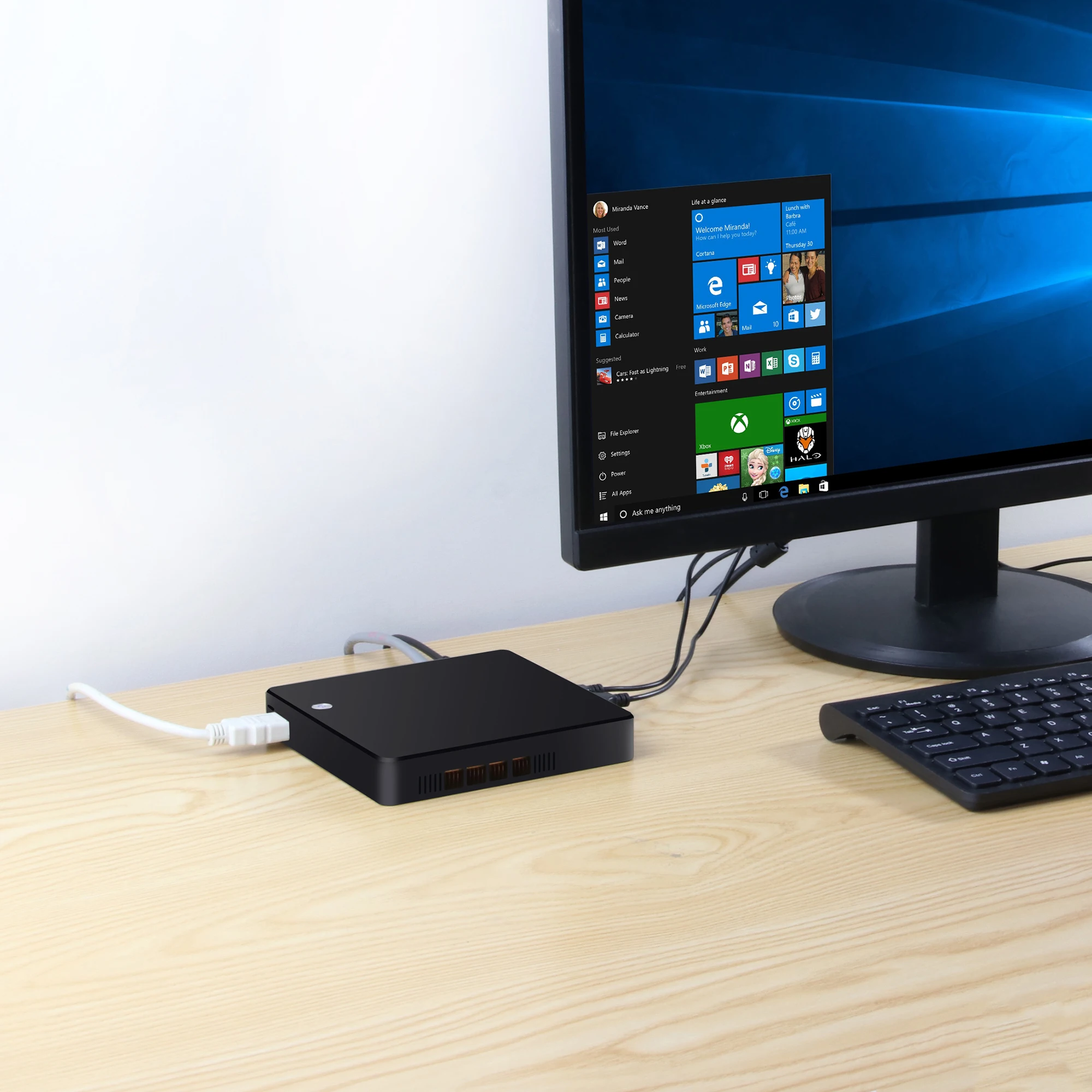 Ультра тонкий мини ПК Celeron 1007U Pentium 2117U 1,80 ГГц Windows XP мини компьютер Nuc HDMI HTPC ТВ коробка настольный usb ПК