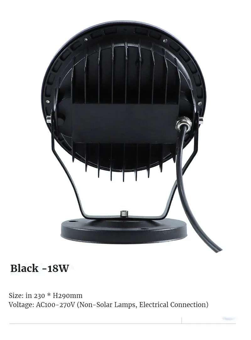 Led Warm Light Wall Washer Light Rgbw Landscape Lighting Flood Path Lights Garden Lights Gazebo Decoration Waterproof Lamp