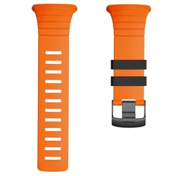 Premium TPU Watch Strap Replacement - High - Quality Band for Suunto Core Smartwatch (Orange)