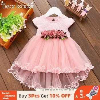 

Bear Leader 2020 Summer Princess Girls Dress Decorative Flower Pettiskirt Children Princess Dress Suitable for 1-3 Years Old