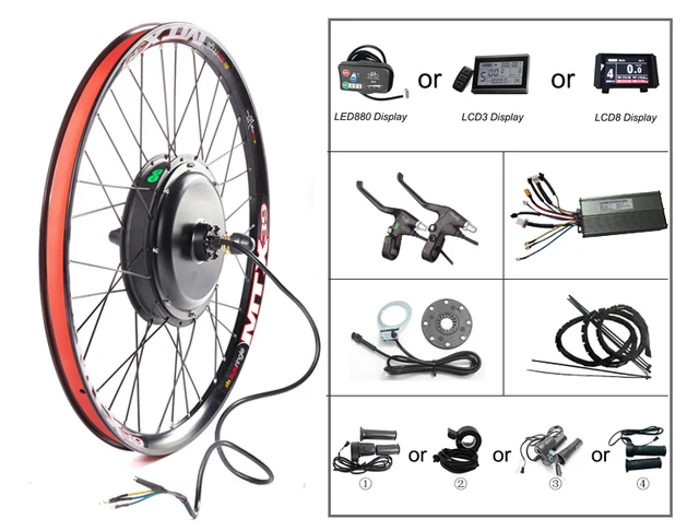 20インチ スポークホイール 電動モーター用 電動自転車変換モーター