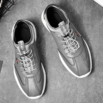 

2020 hot new Men's fashion street sports shoes vulcanized sole non-slip wear-resistant comfortable breathable casual men's shoes