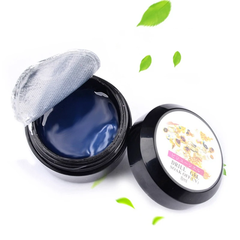 

2020 Transparent Gel Nail Glue Glitter Glue Super Glue UV Gel Nail Polish Glue Crystal Adhesive Nail Crafts Decoration Tools