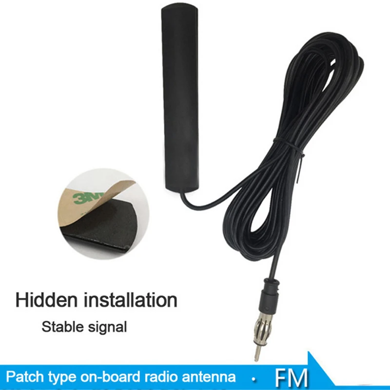 Auto Car Radio FM AM Antenna Signal Amp Amplifier Marine For Car Vehicle Boat extracts a signal with a superior ratio