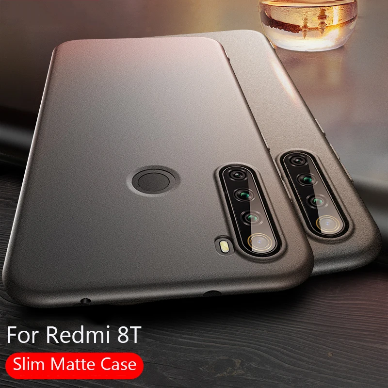 Lainergie для Xiaomi Redmi Note 8T чехол простой матовый Мягкий силиконовый телефона